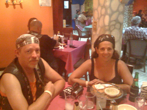 Phil and Sheila in Progresso